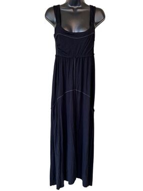 Fresh Produce Black Sleeveless Maxi Dress